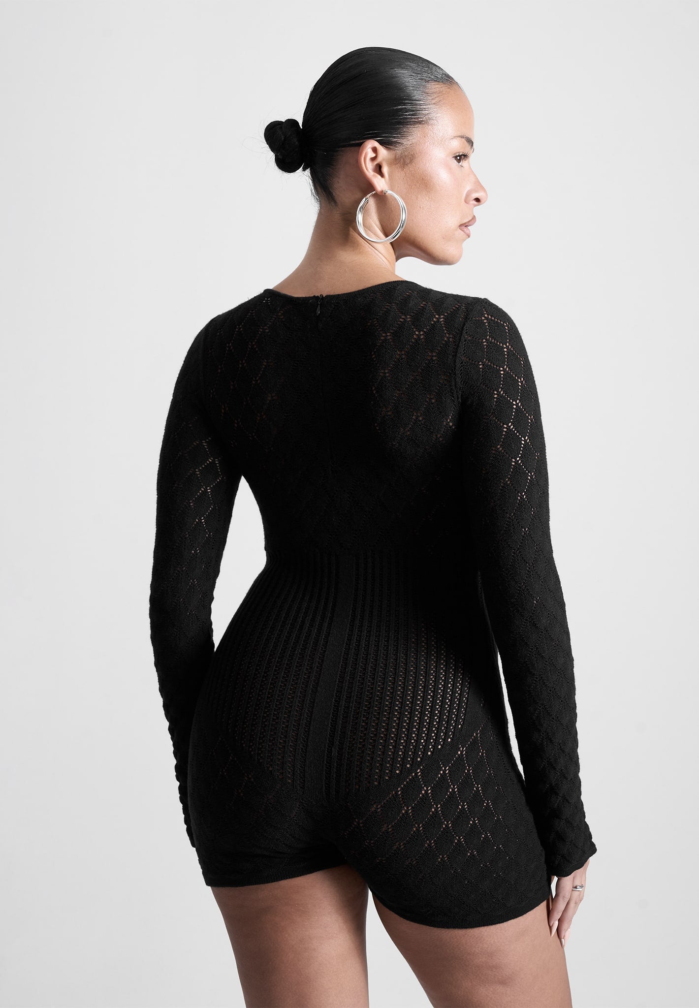 contour-corset-shell-knit-playsuit-in-black