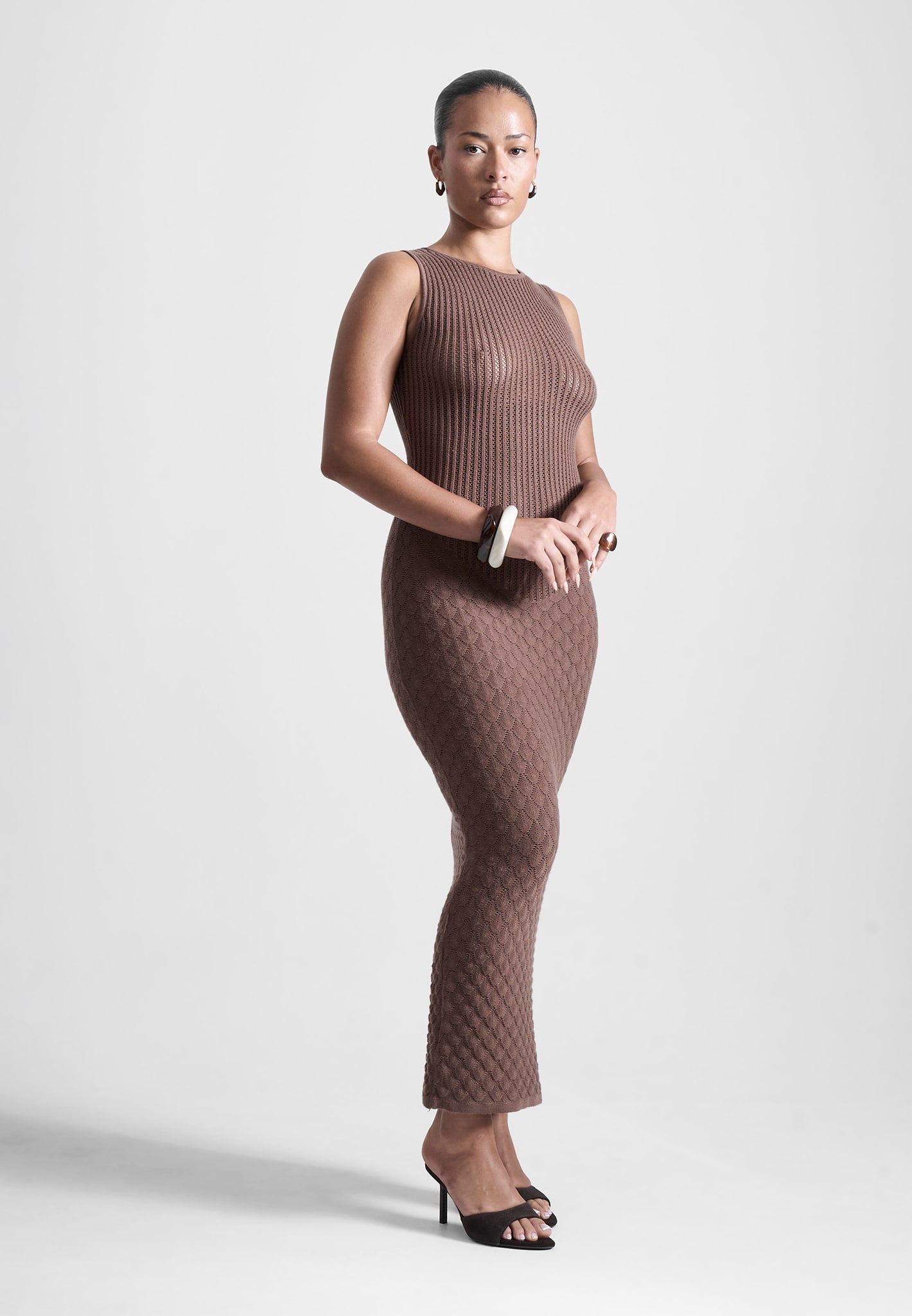 contour-ribbed-shell-knit-maxi-dress-in-brown