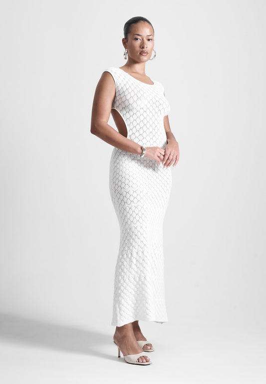 cut-out-shell-knit-maxi-dress-in-white