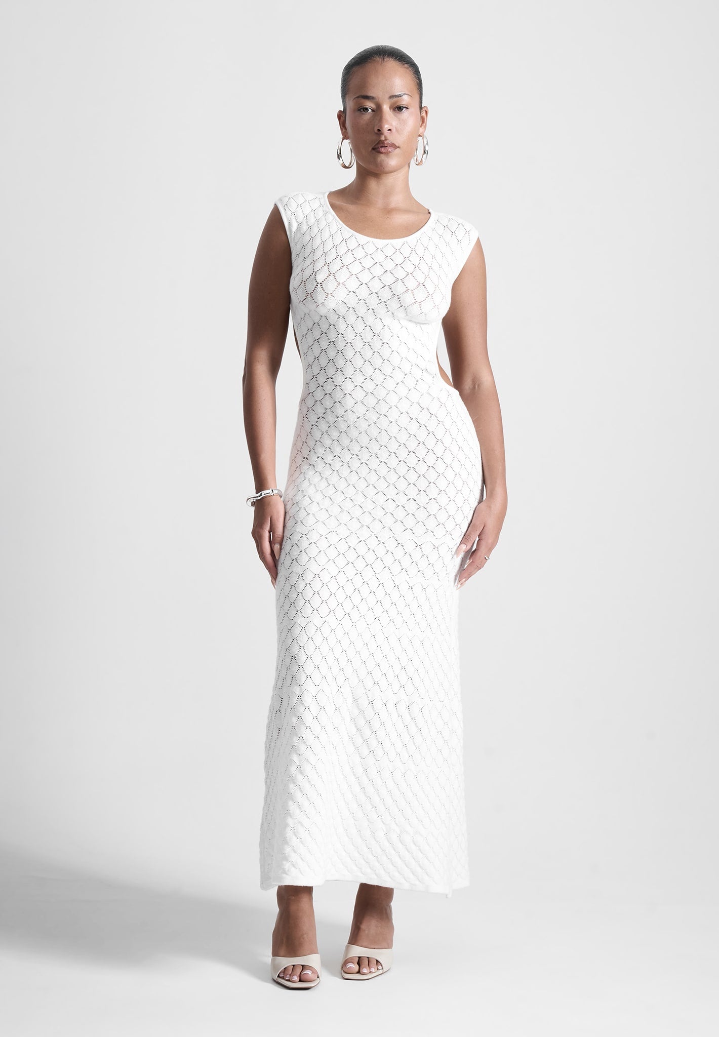 cut-out-shell-knit-maxi-dress-in-white