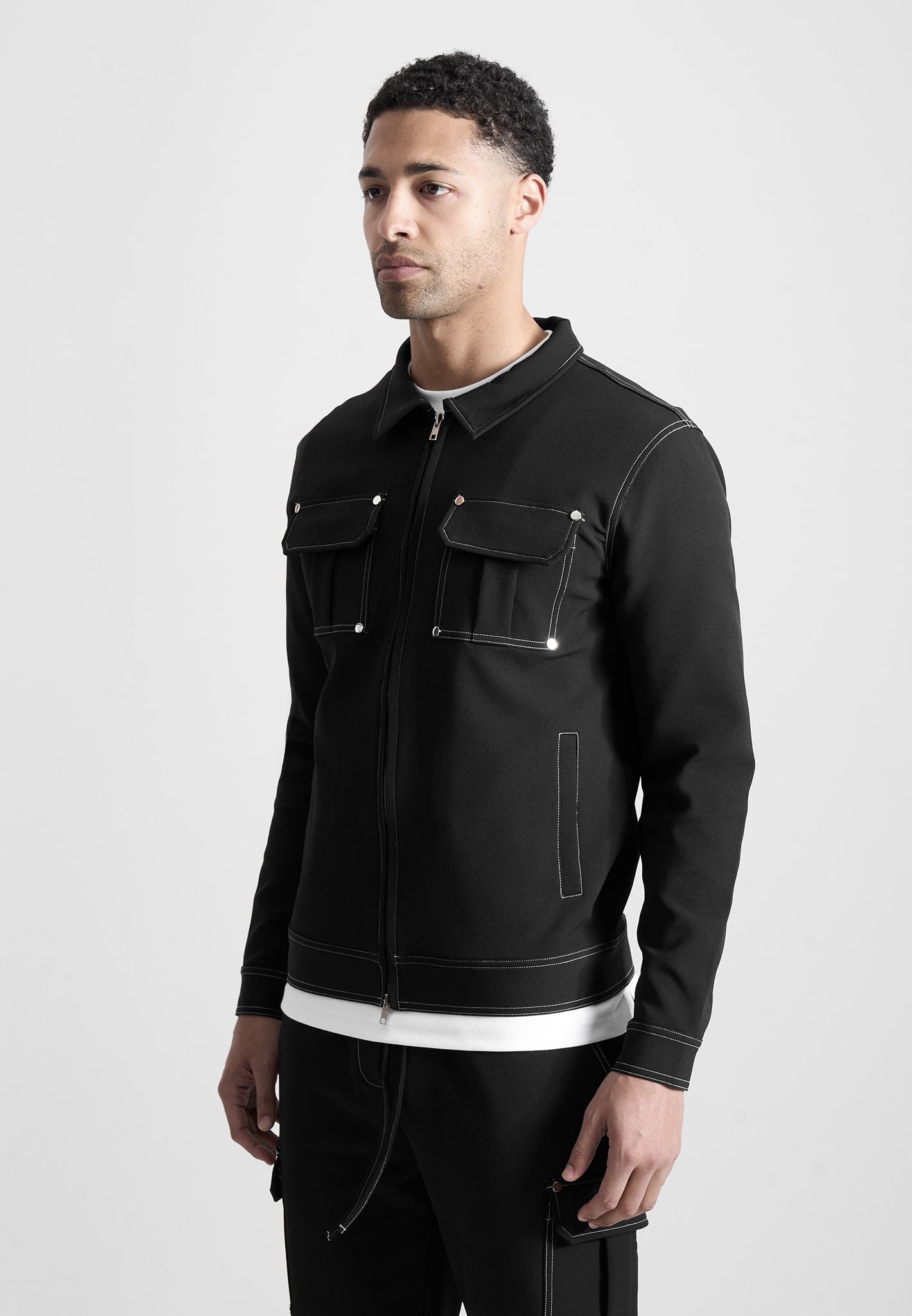 technical-contrast-stitch-cargo-jacket-in-black