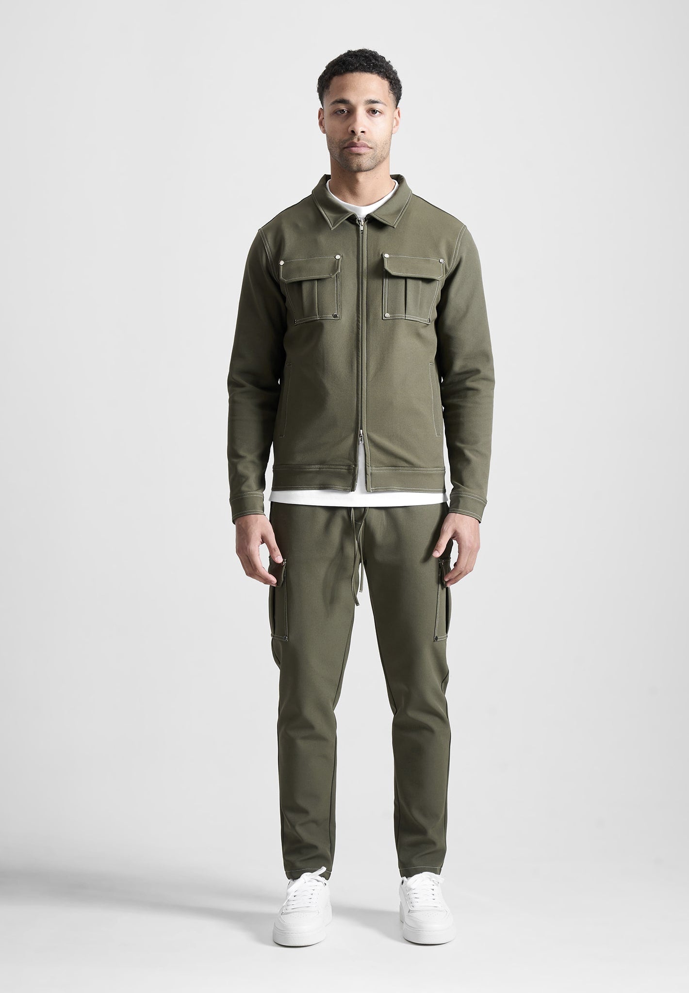 technical-contrast-stitch-cargo-jacket-in-olive