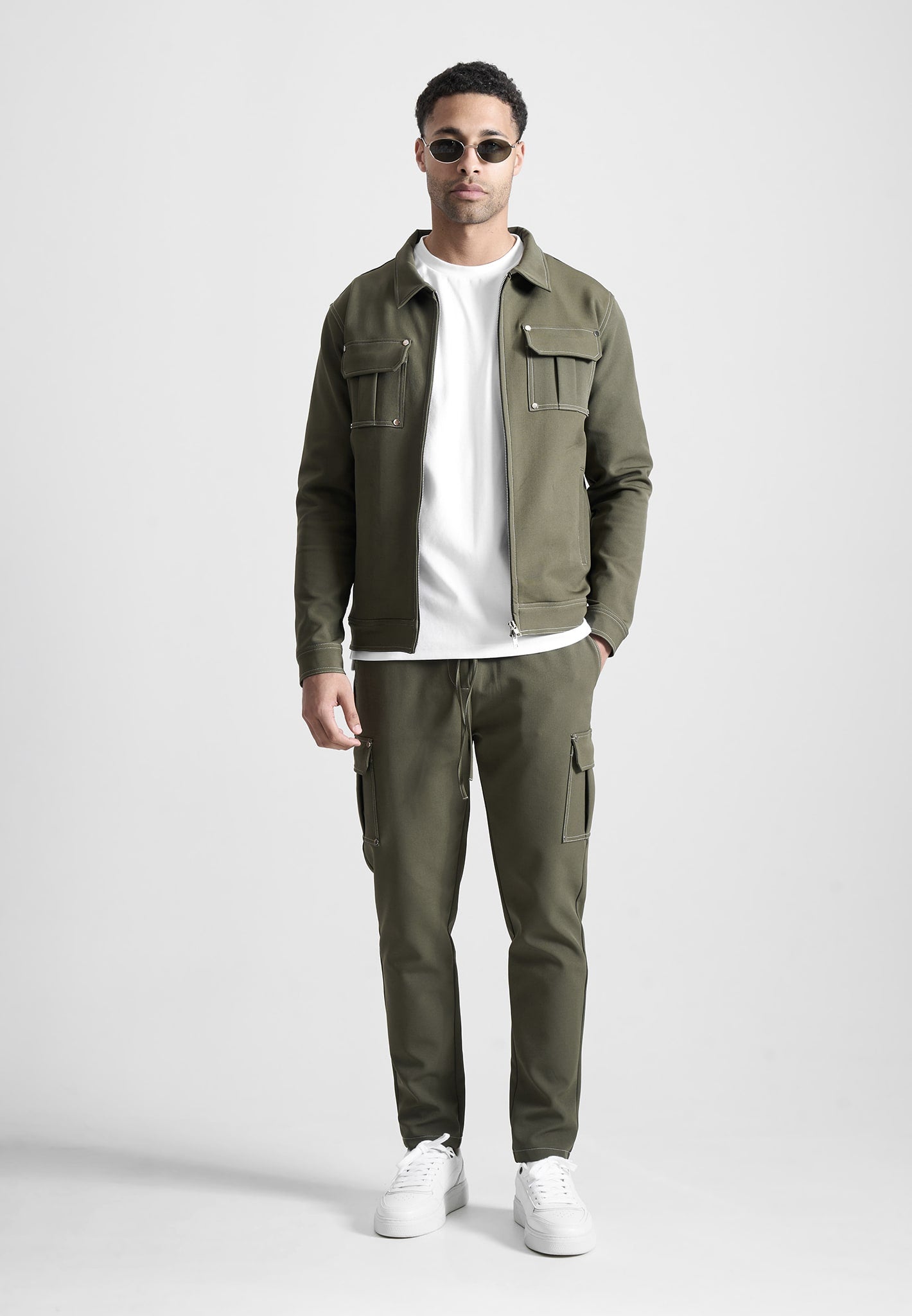 technical-contrast-stitch-cargo-jacket-in-olive