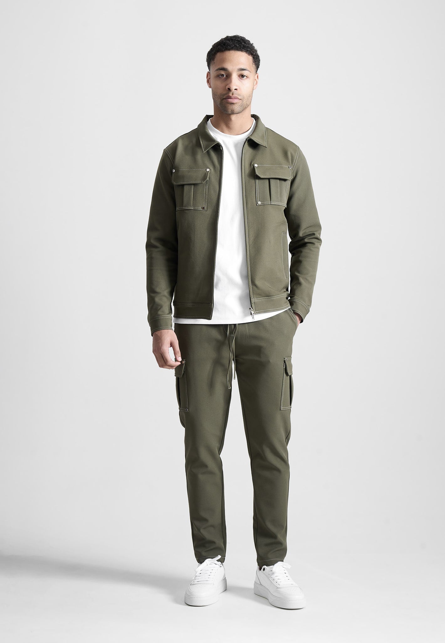 technical-contrast-stitch-cargo-jacket-in-olive